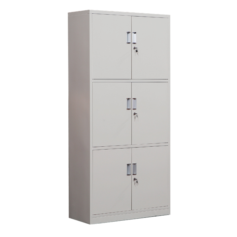 企诺 文件柜通三节柜WJG-5  灰白色  