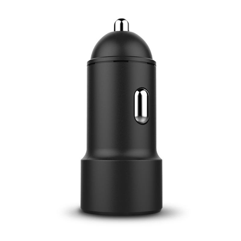 爱车屋双USB车载充电器/个 黑色