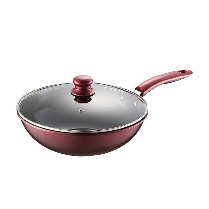 乐炫精铁不粘炒锅A   DFS-C106A    