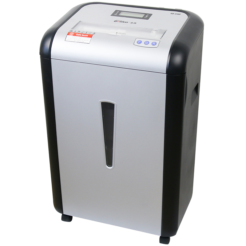 金典 GOLDEN GD-310P碎纸机 高保密碎纸机 粒状粉碎机  黑色  