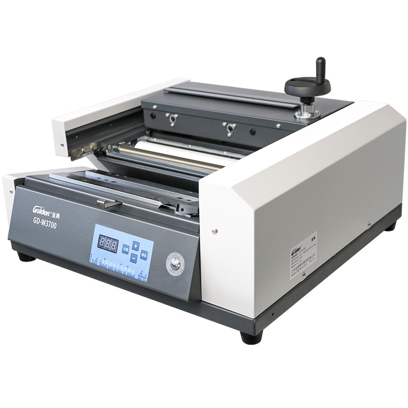 金典 GOLDEN GD-W3700无线胶装机全自动过胶机 标书财务会计报告装订机 热熔装订机  黑色  