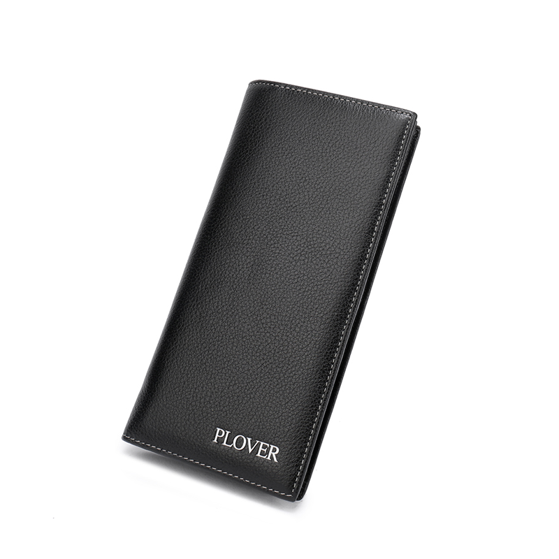 PLOVER香港啄木鸟长款收纳钱包西摔纹西装包 GD5928-8A（单位：个） 黑色