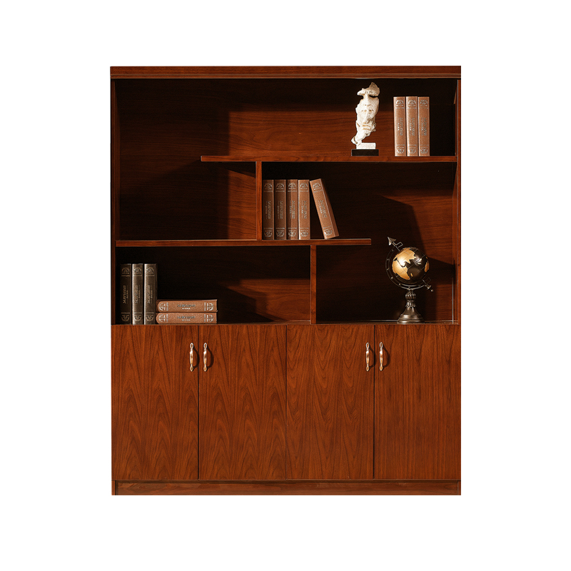 企诺 文件柜资料柜家用储物柜W654-1H  胡桃色  