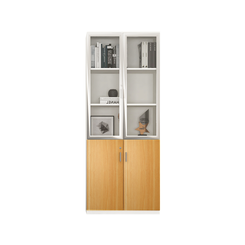 企诺 胶板文件柜高柜WJG-48  榉木色  