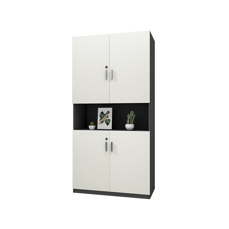 企诺 文件柜办公室落地高柜资料柜档案柜WJG-53  灰白色  