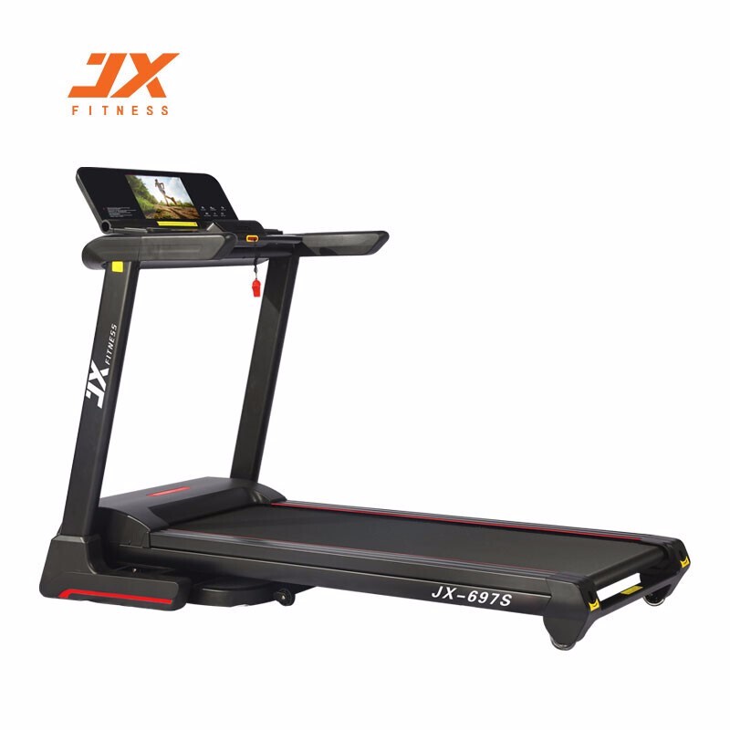 军霞（JUNXIA）JX-697S 家用跑步机可折叠收纳走步机健身运动器材  黑色  