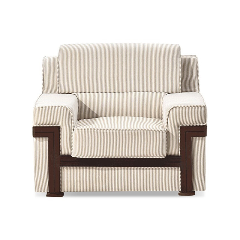 企诺 简约现代商务办公沙发大扶手SF-12  灰白色  