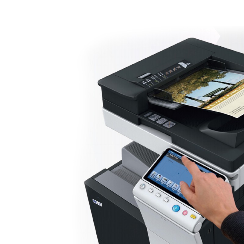 汉光联创HGF6286黑白国产智能复合机A3多功能商用大型复合机多功能办公一体机  黑色  