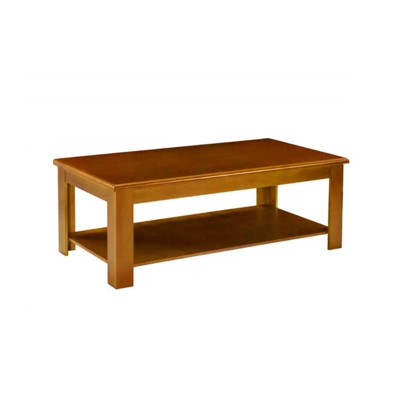 企诺 简约办公室休息区会客接待洽谈沙发桌茶几组合S501F12  胡桃色  