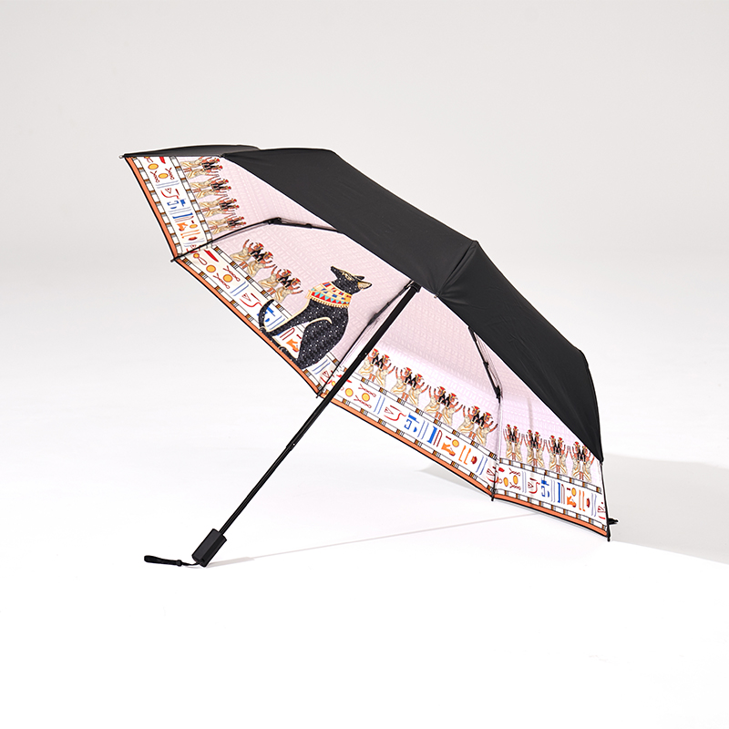 奥罗拉aurora尼罗河畔艺术雨伞  褐色  