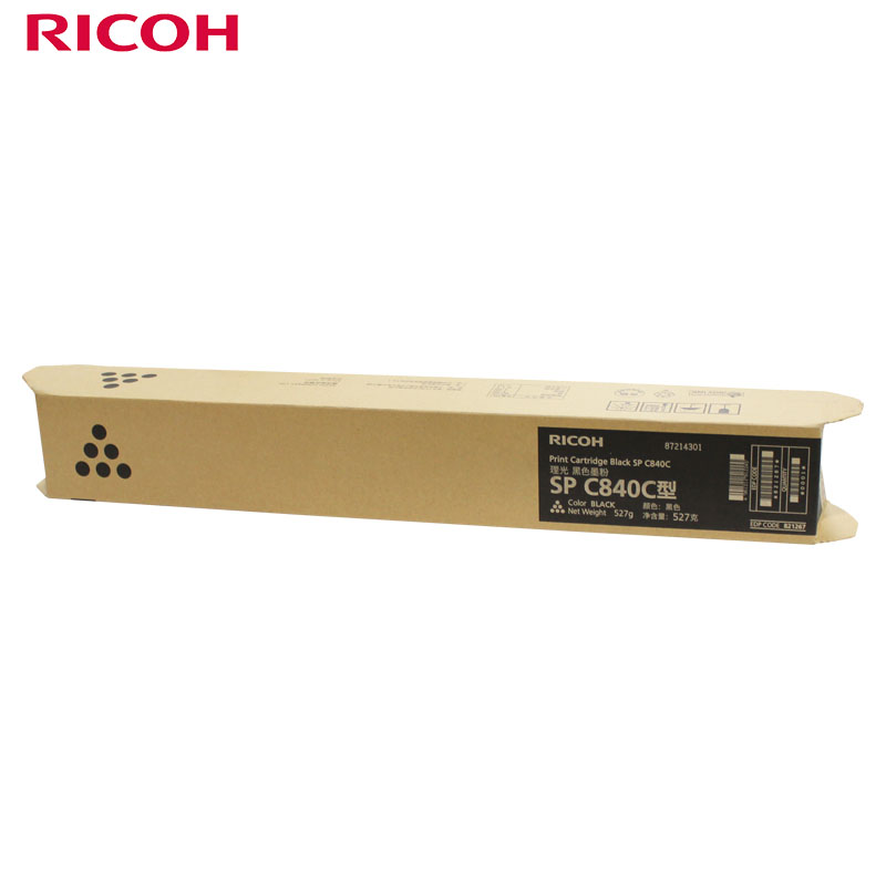 理光（Ricoh）SP C840C型 黑色墨粉盒 适用于SP C840DN  黑色  