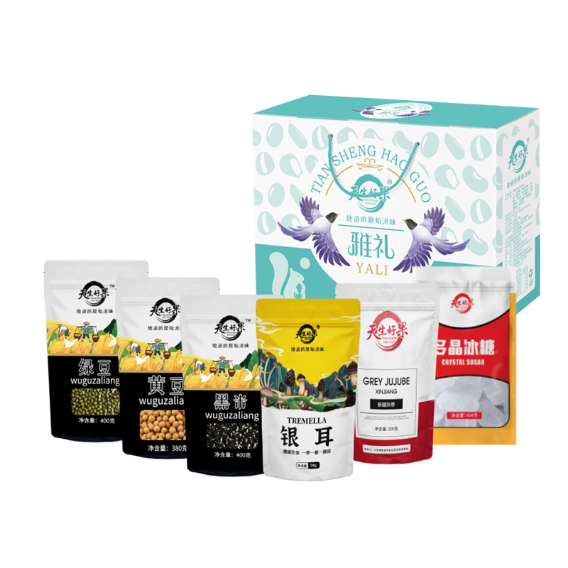 天生好果五谷杂粮礼盒雅礼粗粮组合装A1892  雅礼A1892  