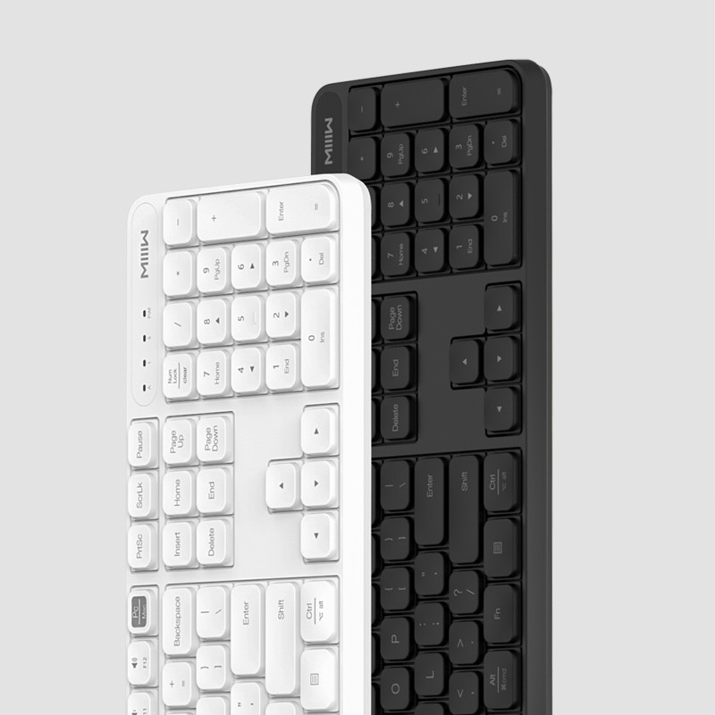 米物办公键鼠套装  白色  