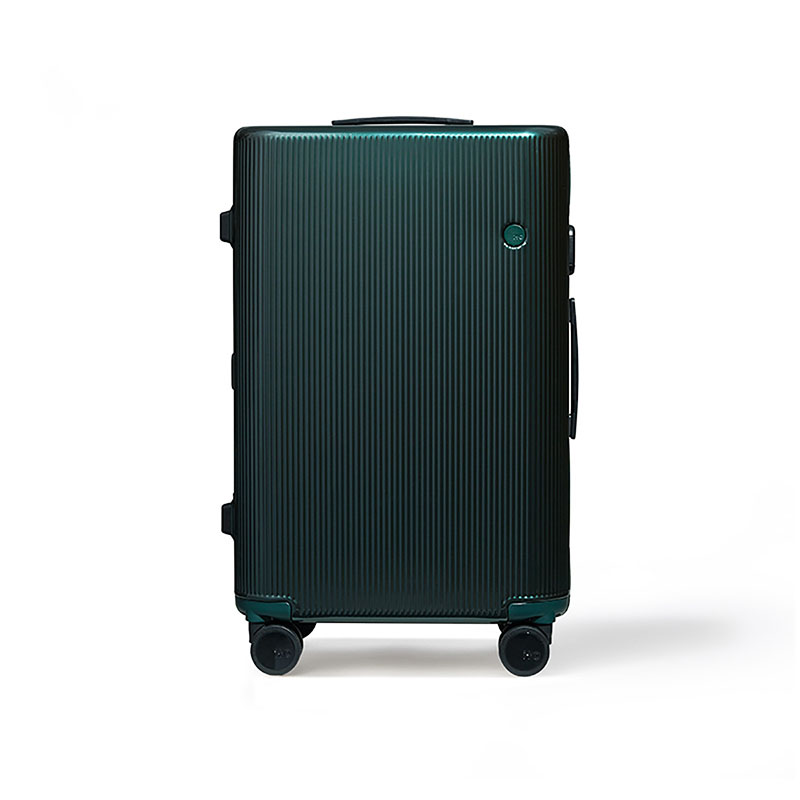 ITO开心果系列网红拉杆箱LIGHT条纹（单位：个） 森绿 24寸