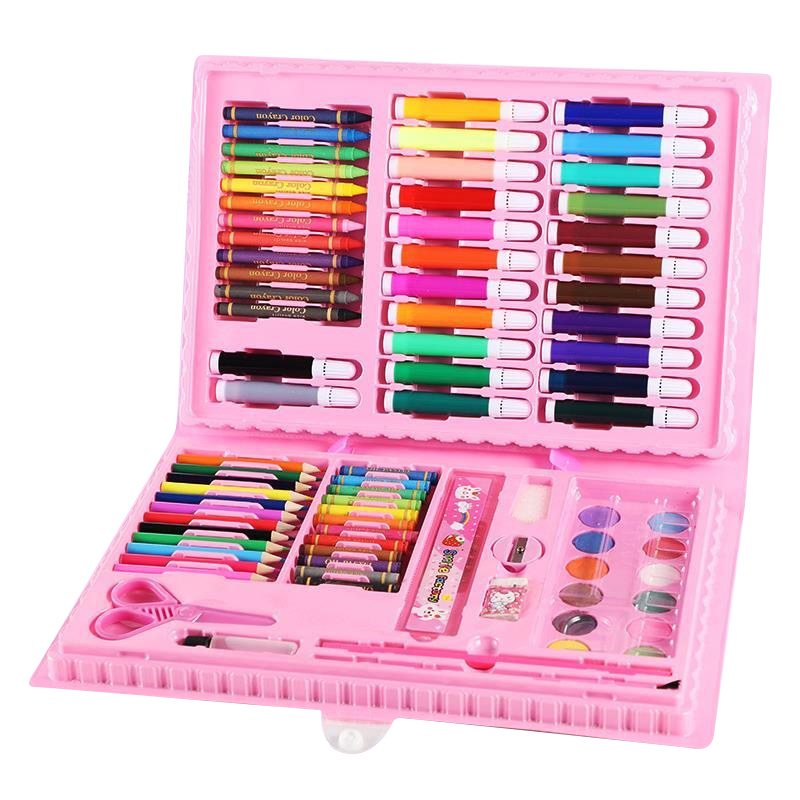 B+BG ENSWEET  儿童绘画套装86PCS  YSW2074 （单位：套） 粉色