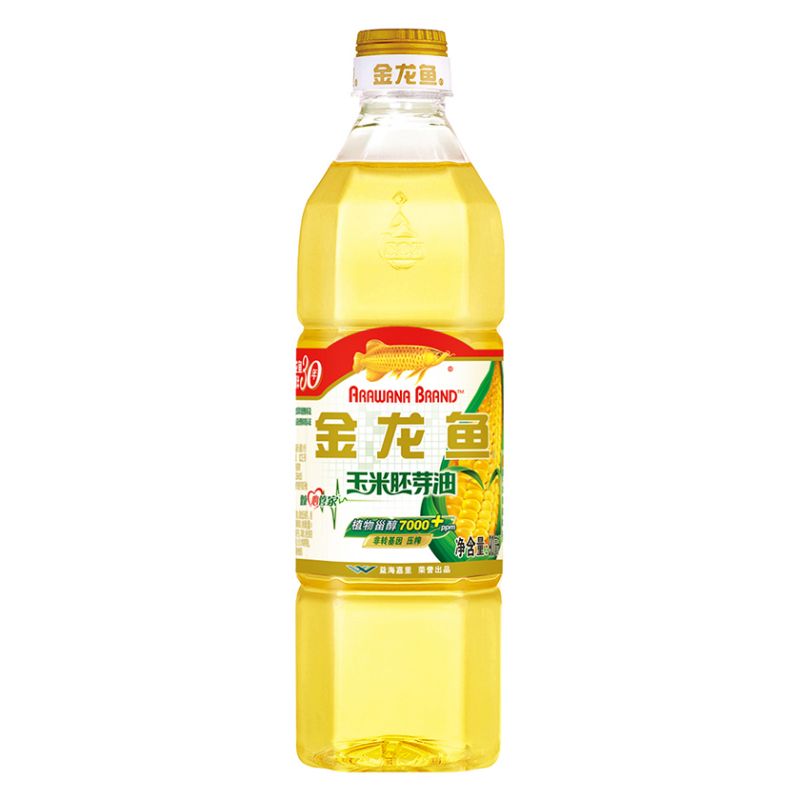 金龙鱼玉米胚芽油900ML  金色  