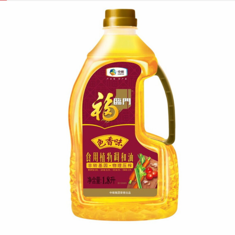 福临门色香味（非转）调和油1.8升  自然色  