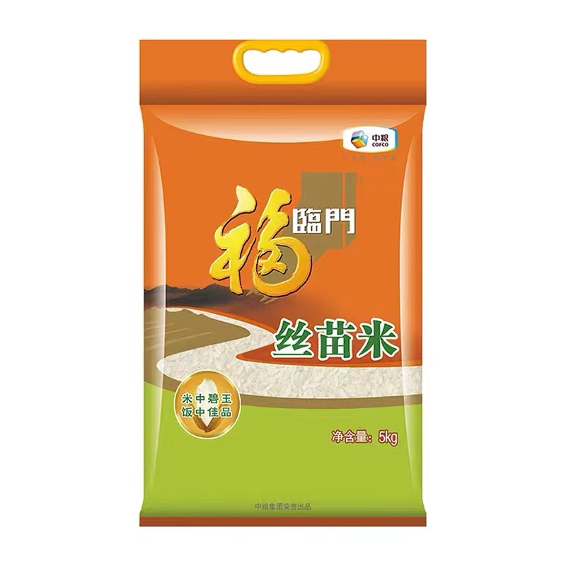 福临门丝苗米5kg 袋 橙色