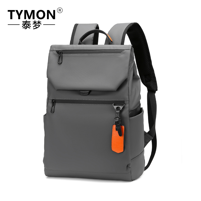 TYMON（泰梦）穿梭霓虹双肩包TM-S0088（新疆、西藏不发货）  浅灰色  