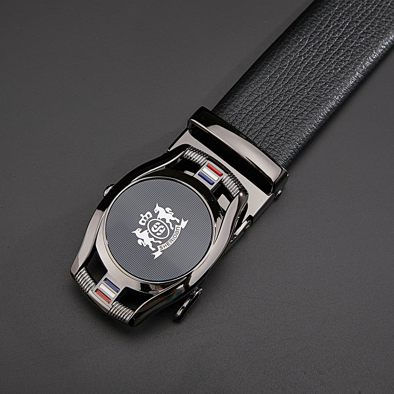 喜来登皮带双扣头组合NL200559S  黑色  