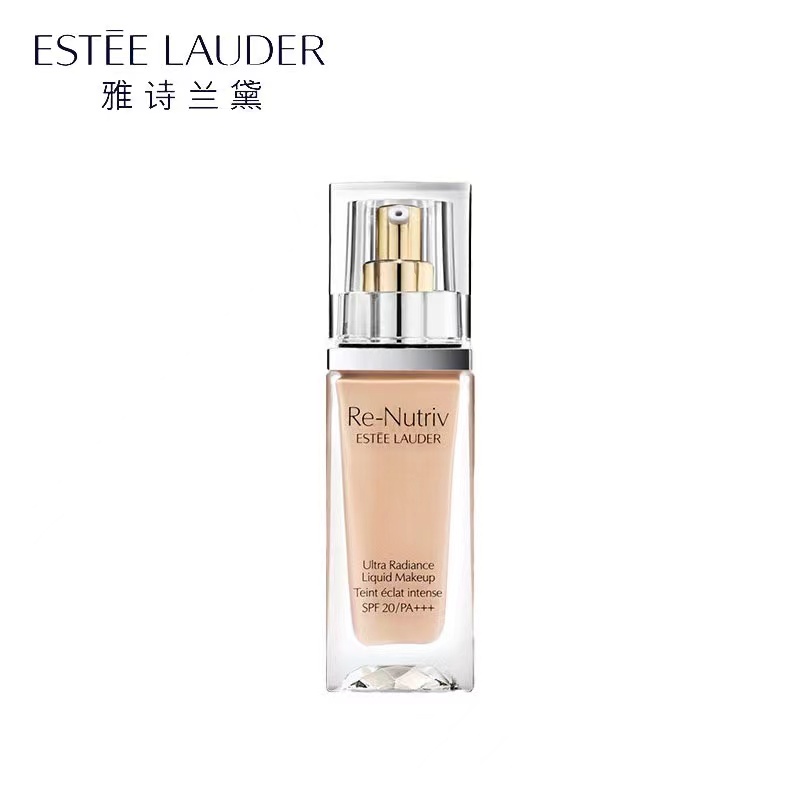 雅诗兰黛白金光璨粉底液21色号30ml  自然色  