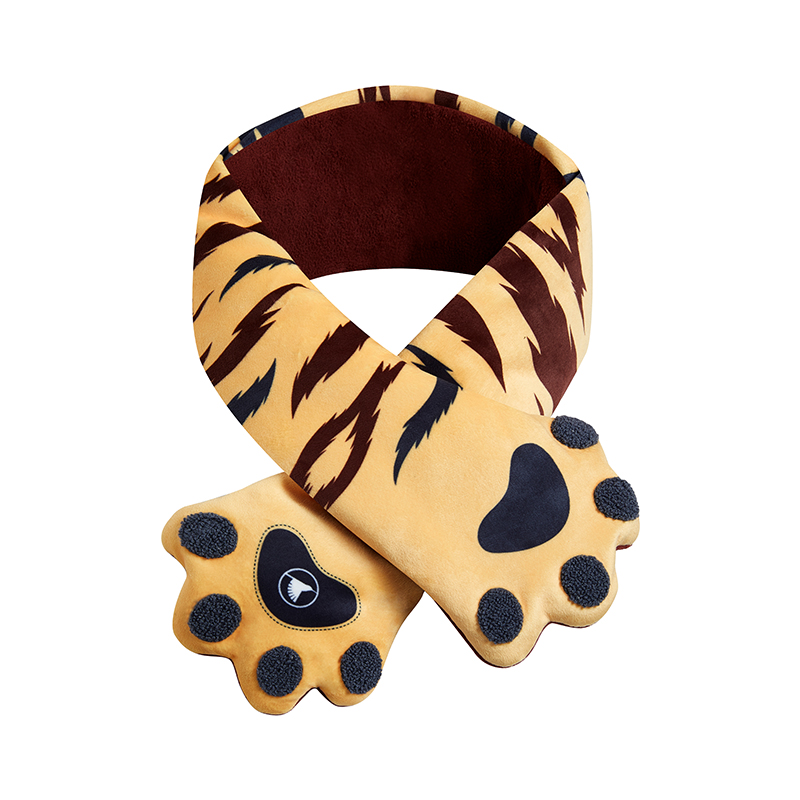 飞乐思（FLEXWARM)儿童款智能发热围巾萌虎款FW-010161（单位：件） 胖橘亮爪-成人