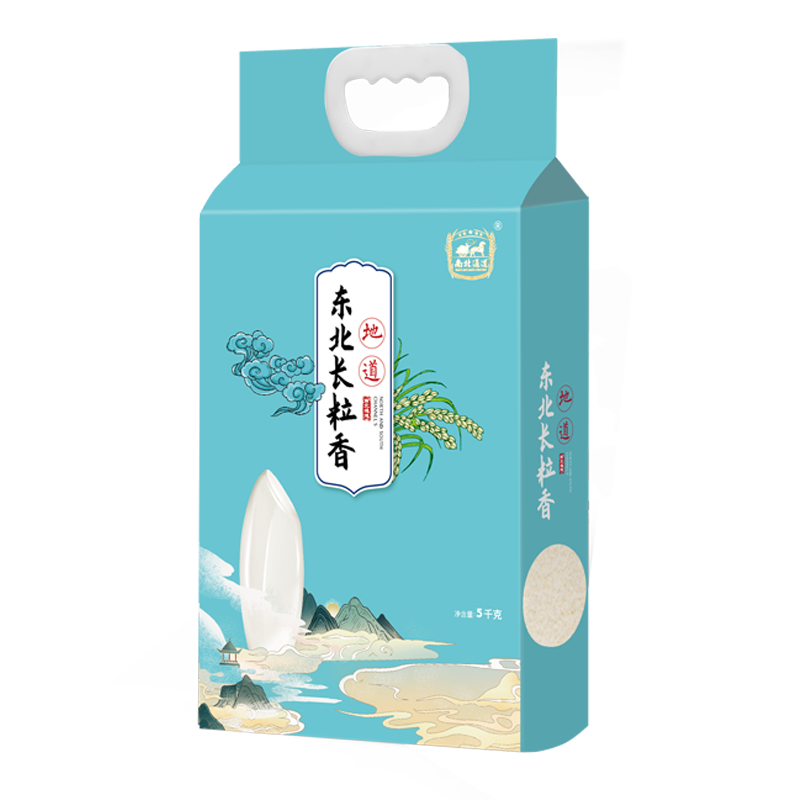 南北通道 东北长粒香大米 5KG  南北通道东北长粒香大米5KG  