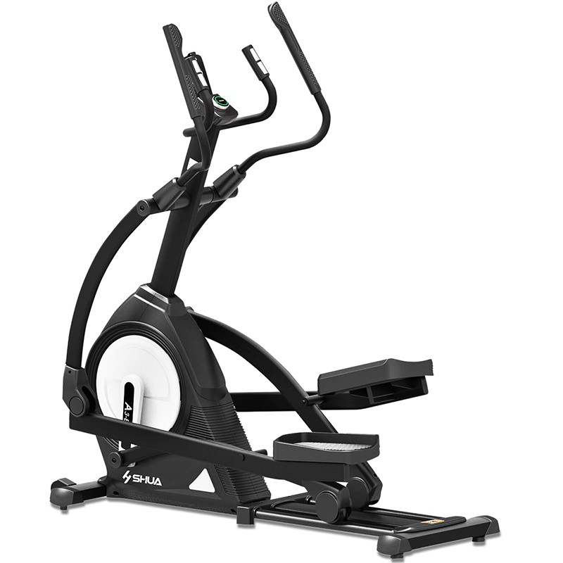舒华官方旗舰椭圆机家用静音健身器材A3-E太空漫步机电磁控踏步机椭圆仪踏步机支持华为运动健康APP 电磁控系统-15档调阻-B5001E-H1（黑色）  黑色  