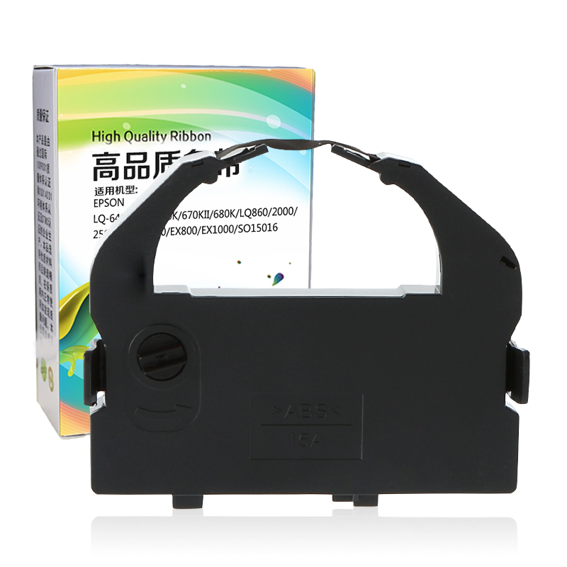 天色适用EPSON爱普生LQ-680k色带架660K;LQ-670K+T;LQ670K色带（10个起订））  黑色  