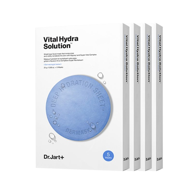 蒂佳婷水动力活力水润面膜5片 白色