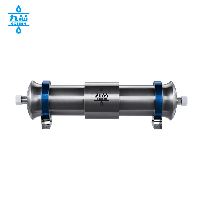 GOSSEN 九芯新 3.8吨全屋净水系统 大流量中央净水器 科技银  不锈钢色  