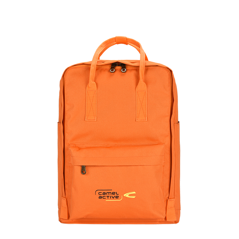 骆驼动感（camel active）巴登-北欧风双肩背包LTC02116  橙色  
