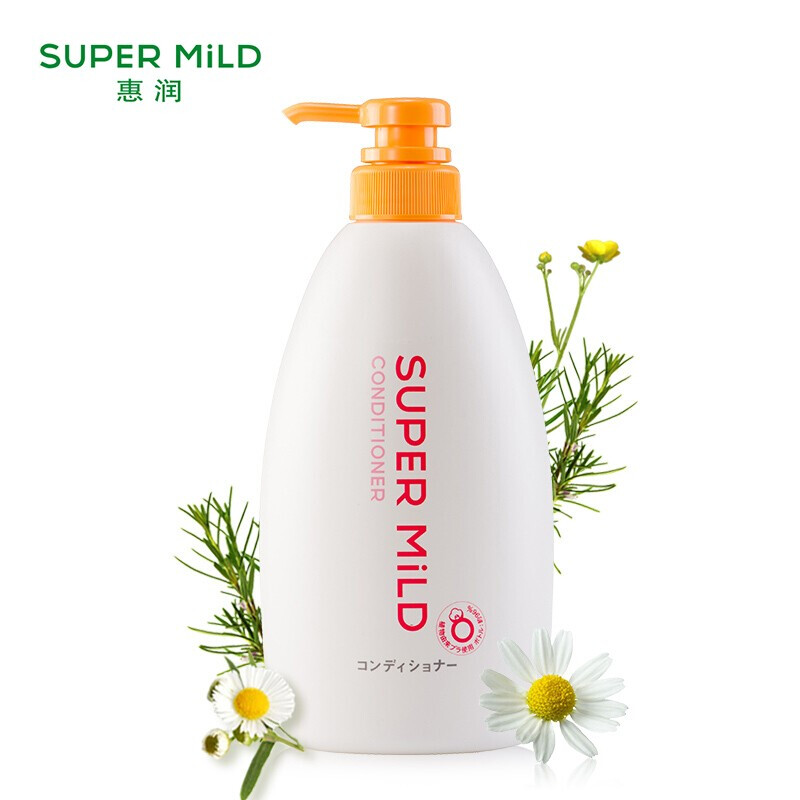 资生堂惠润  鲜花芳香护发素600ml 白色