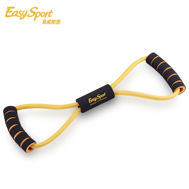 易威斯堡（EasySport）塑胸拉力器 拉力绳 扩胸器 健身塑体 ES-JL001  混色  