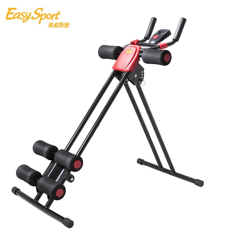 易威斯堡（EasySport）燃脂美腰机 塑身瘦体家居运动器材 ES-MD005  黑色  