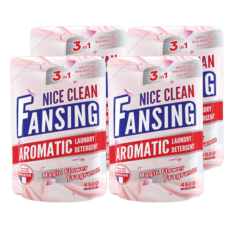 蓝漂 HX-361923浣馨洗衣液450克*2袋  粉色  