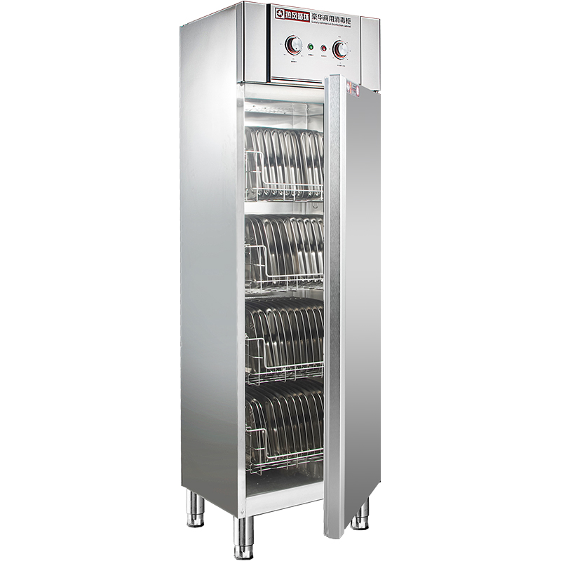 圣托（Shentop）消毒柜商用立式 酒店饭店厨房消毒碗柜 二星级食堂餐盘不锈钢 热风循环餐具高温柜【无磁钢】4层全餐盘款 RTP510-K5  不锈钢色  