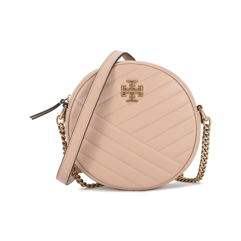 Tory Burch 托里&middot;伯奇 女士皮革单肩斜挎包 Z11100557976（单位：个） 自然色