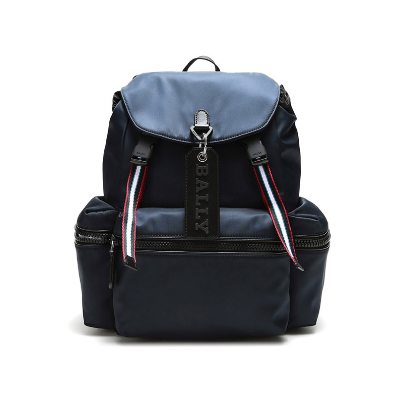 Bally 巴利男士织物双肩包 Z11100299425（单位：个） 蓝色