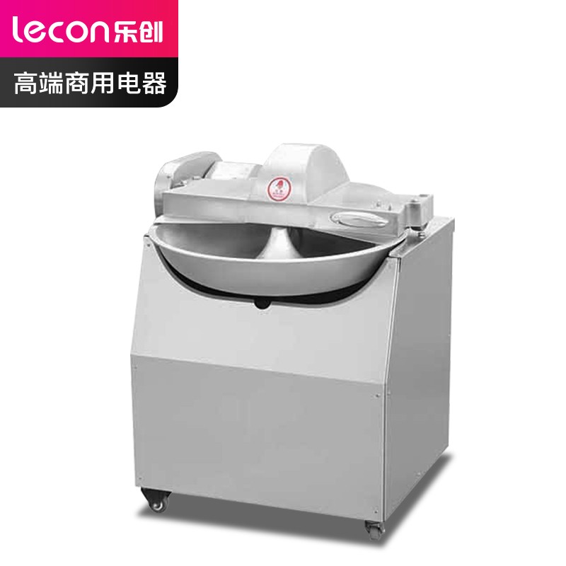 乐创（lecon）拌馅机商用 304不锈钢传动轴 掀盖急停180kg/h LC-J-YXC300 台 银色