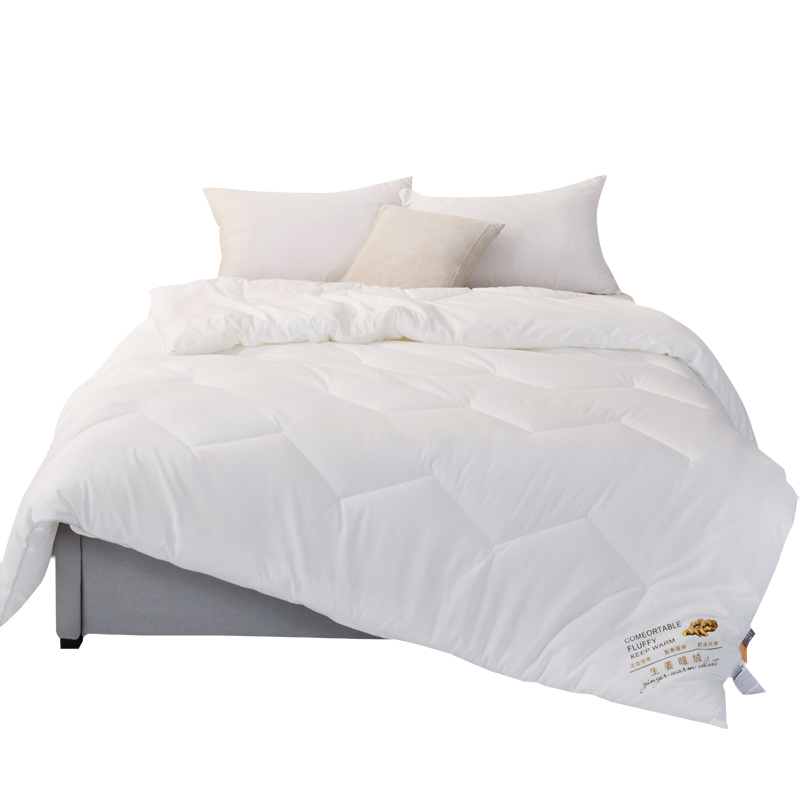 乔德家纺生姜暖绒被JDBX2016/200*230-2000g  白色  