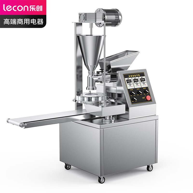 乐创（lecon）商用包子机 500-3600个/h LC-J-BZ160I（单位：台） 银色