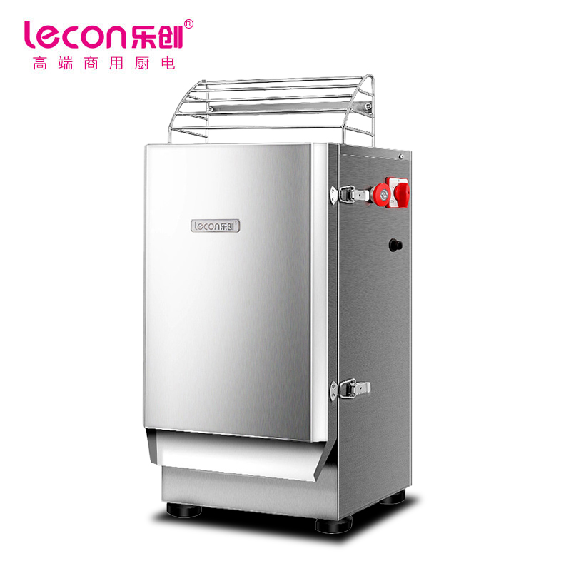 乐创(lecon) 商用切片切丝机 电动多功能瓜果刨丝机 LC-J-YF20  银色  