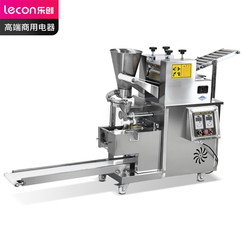 乐创（lecon）商用饺子机 水饺机3000-7000个/h LC-J-SJ130（单位：台） 银色