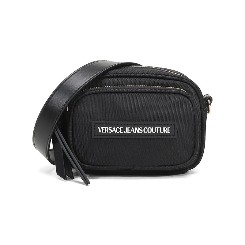 Versace Jeans Couture 范思哲女士黑色小号单肩斜挎包Z11100427936/个 黑色
