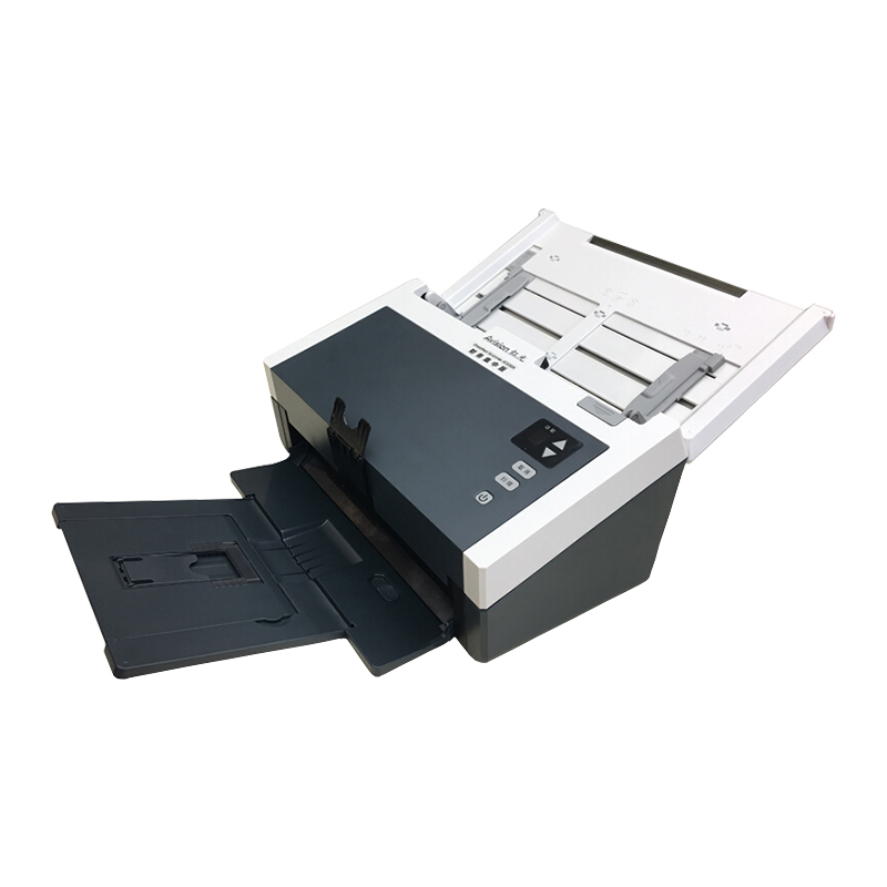 虹光（Avision）AT440 A4馈纸式彩色双面高速文档扫描仪 自动双面扫描/自动纠偏  灰蓝色  