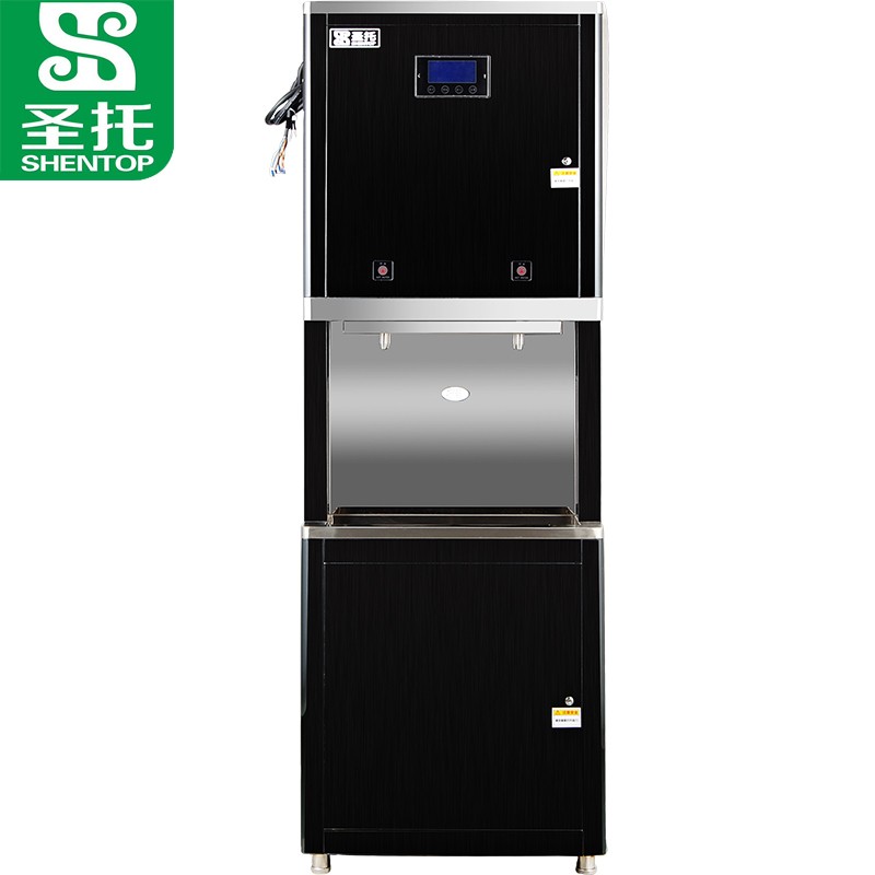 圣托（Shentop）不锈钢全自动电热开水器商用 企业单位用开水饮水机 大型过滤商务直饮机 STK-L90  黑色  