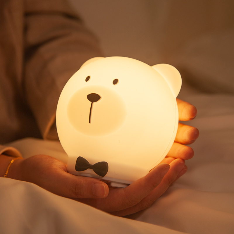 超维 小熊智能语音灯 CW8808  白色  