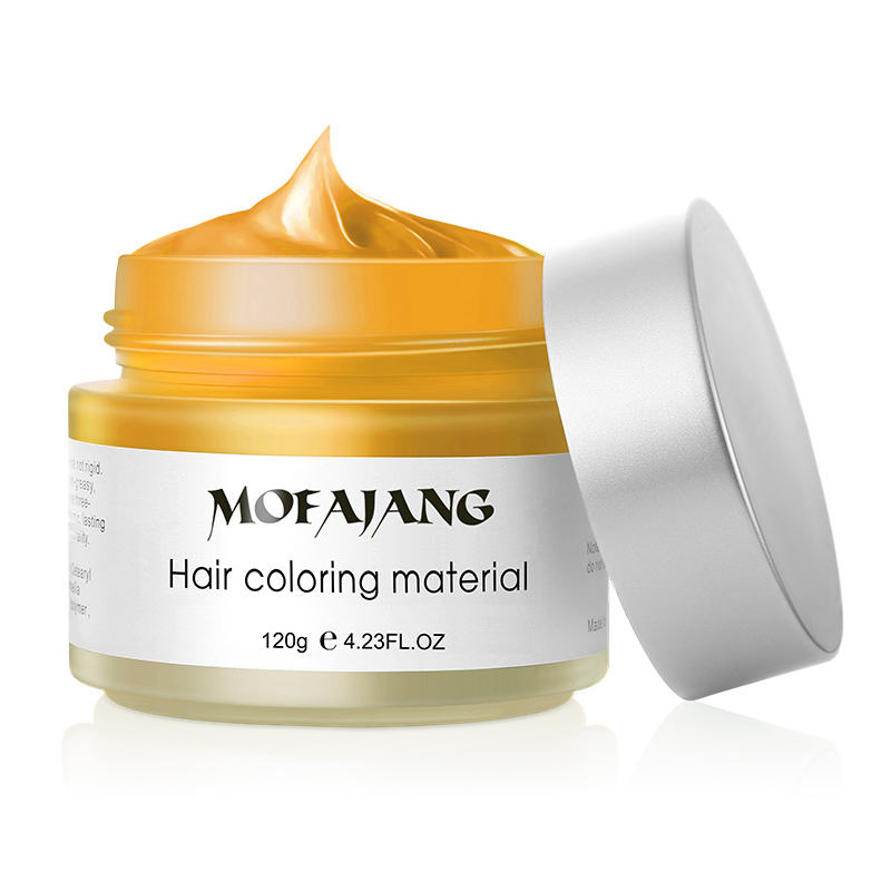 三个魔发匠造型发蜡造型发泥定型彩色发蜡120g  理性蓝120g  