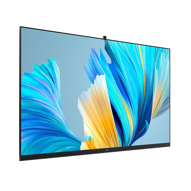华为智慧屏 V 85 2021款 85英寸超薄全面屏AI摄像头4K液晶游戏电视 帝瓦雷影院声场 鸿蒙HarmonyOS HD85THAA  黑色  
